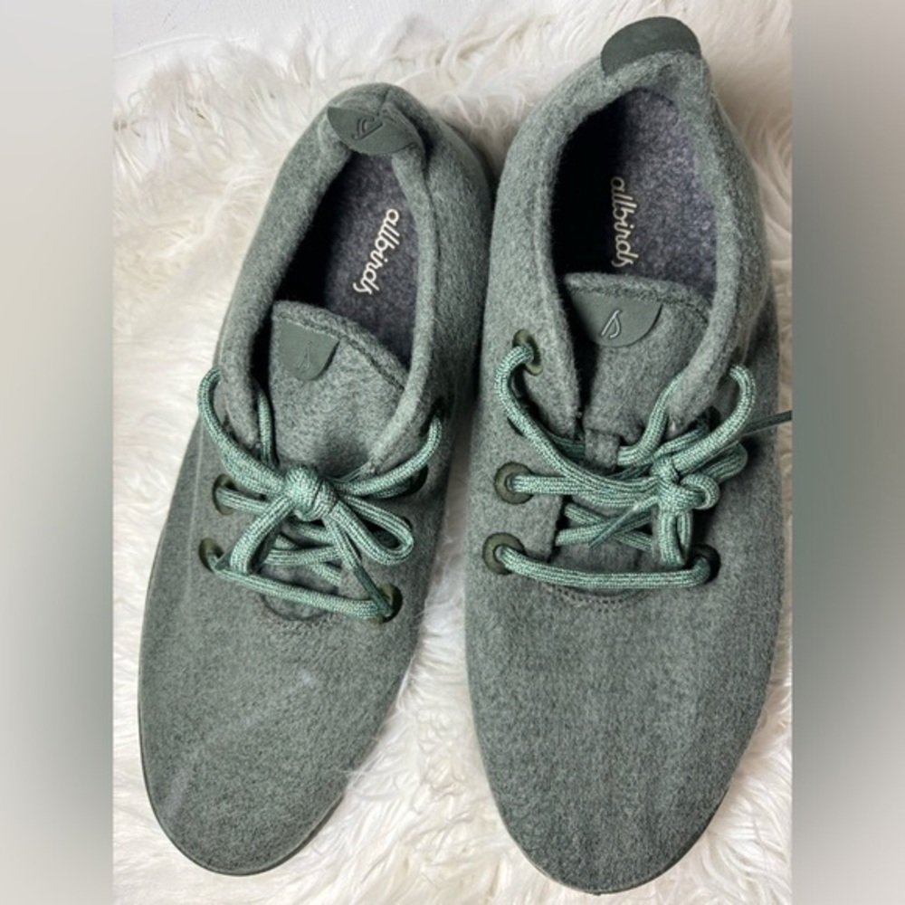 Allbirds Men’s Merino Wool Running Shoes Trainers in Matcha Green WR M11